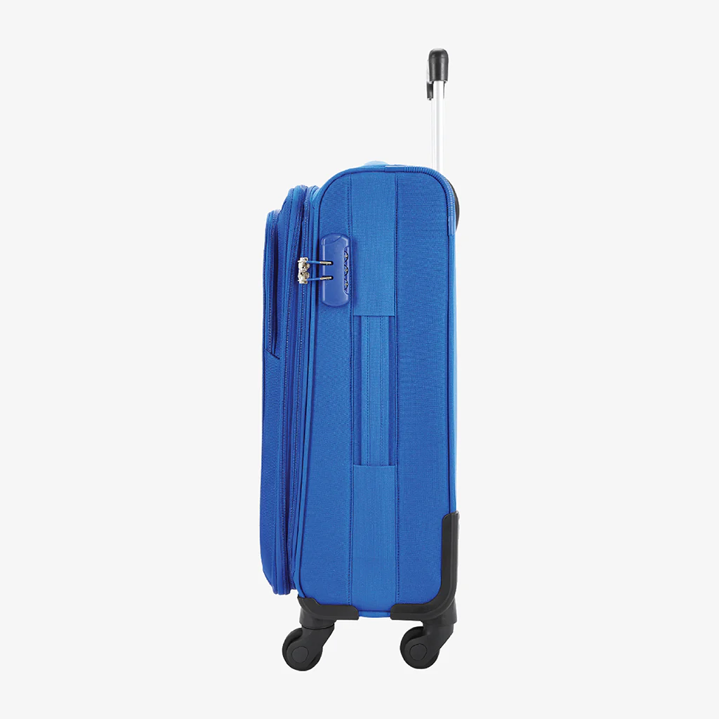 Safari Avenue Blue Trolley Bag with Expander & 360° Wheels - Image 14