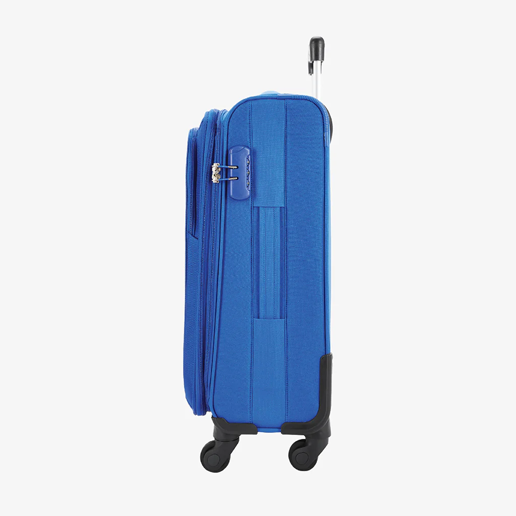 Safari Avenue Blue Trolley Bag with Expander & 360° Wheels - Image 22