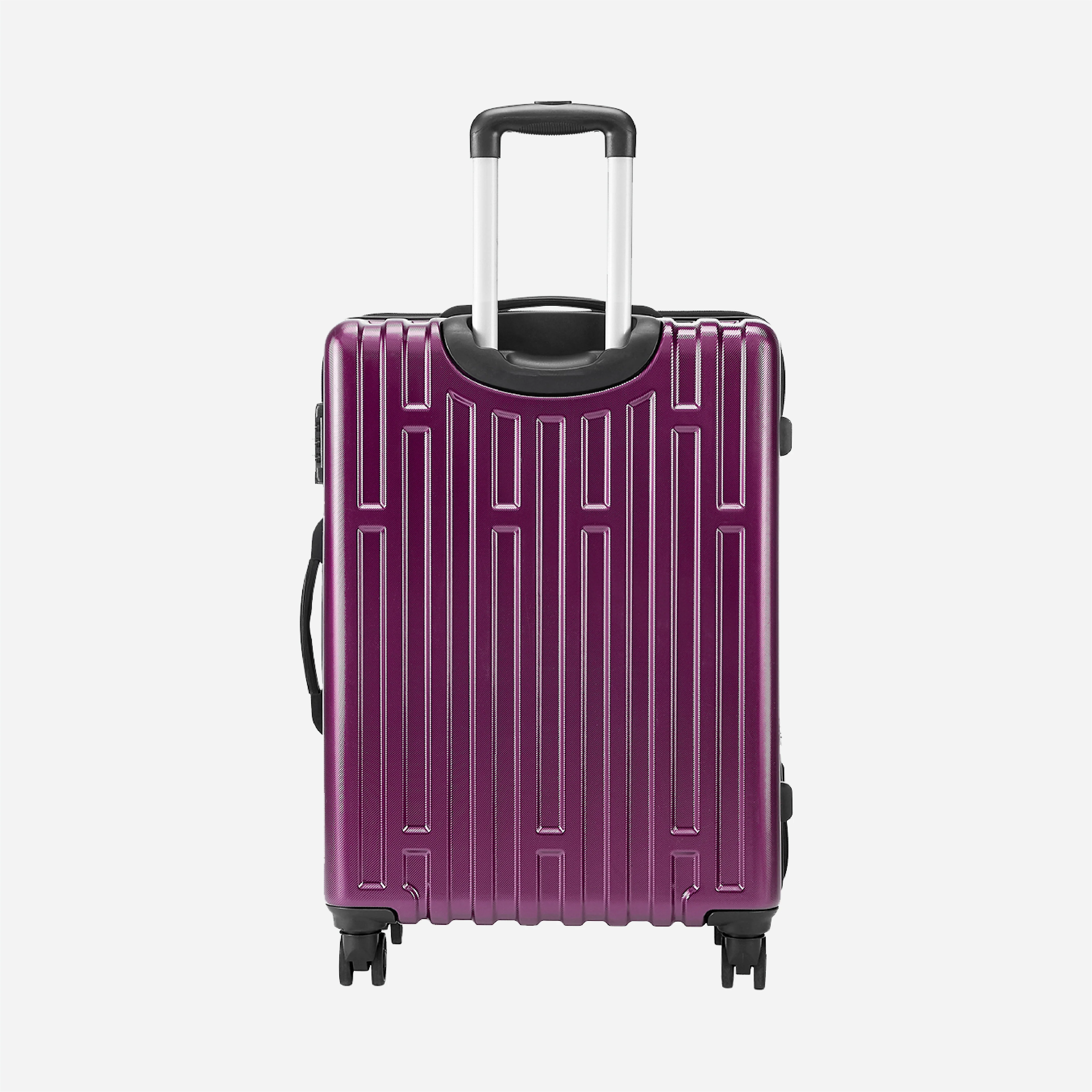 Safari Cargo Neo Magenta Purple Trolley Bag with TSA lock and Dual Wheels - Image 13