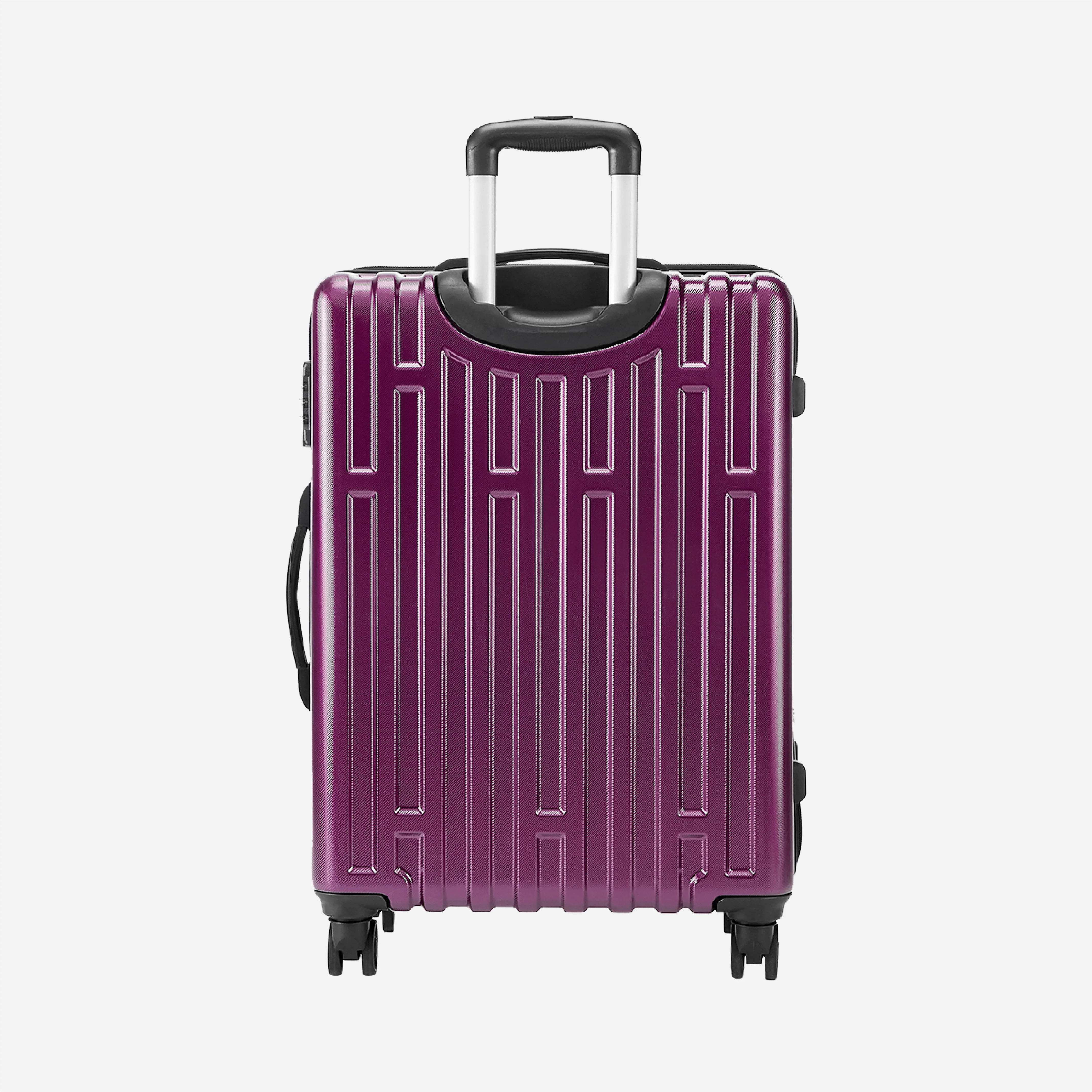 Safari Cargo Neo Magenta Purple Trolley Bag with TSA lock and Dual Wheels - Image 21