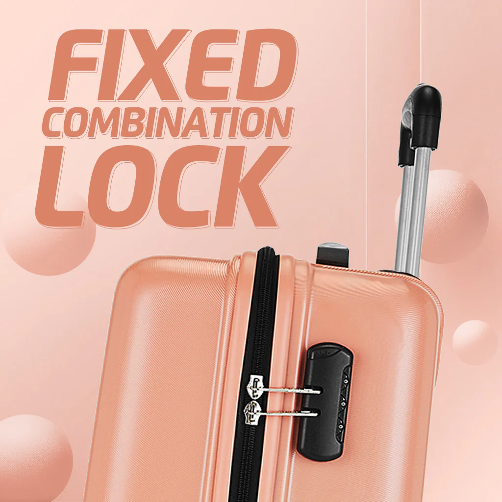 Safari City Miles Mud Coral Trolley Bag with Anti-theft Zipper and Dual Wheels - Image 18