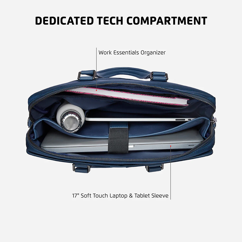 Safari Classic Messenger Bag - Blue - Image 4