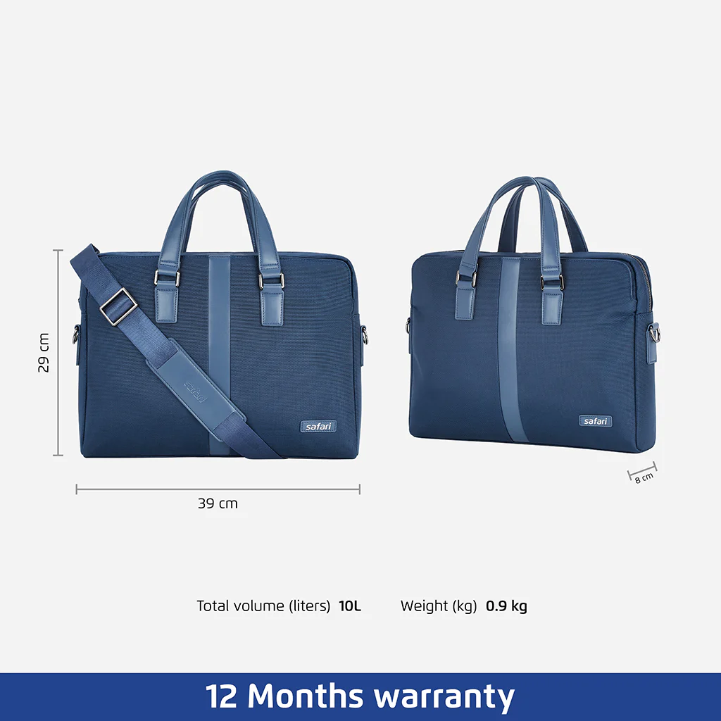 Safari Classic Messenger Bag - Blue - Image 5