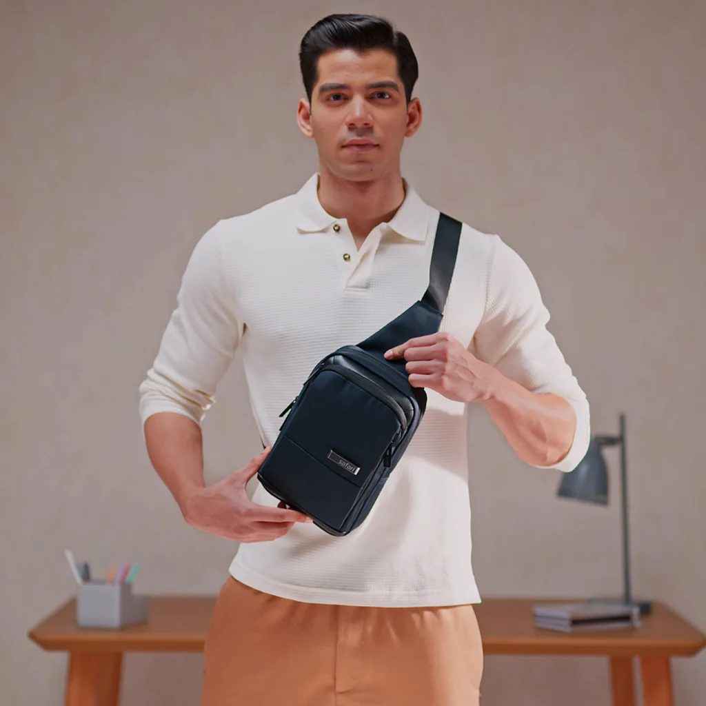 Safari Connect Sling Bag with Adjustable Strap - Image 5