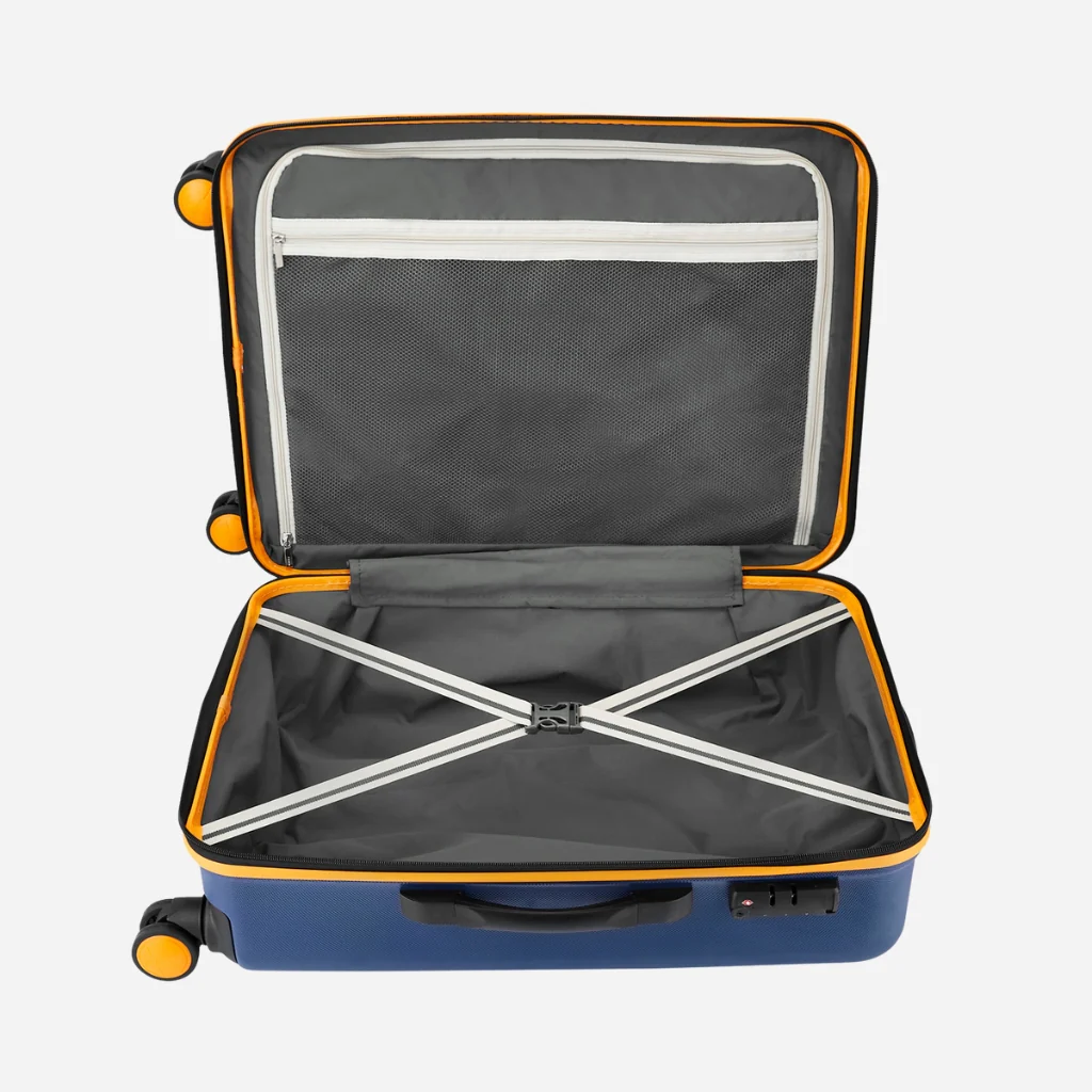 Safari Defender Graphic Blue Trolley Bag with TSA lock and Dual Wheels - Image 46