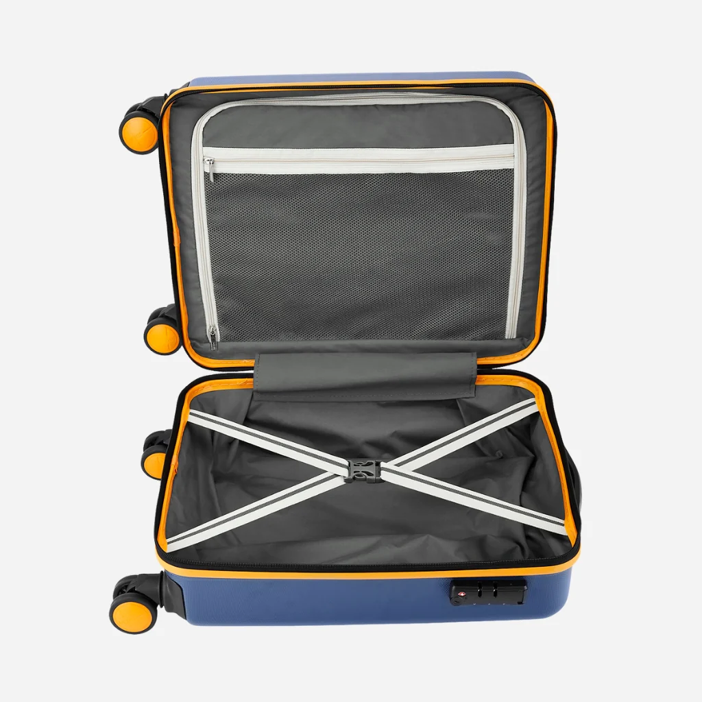 Safari Defender Graphic Blue Trolley Bag with TSA lock and Dual Wheels - Image 15