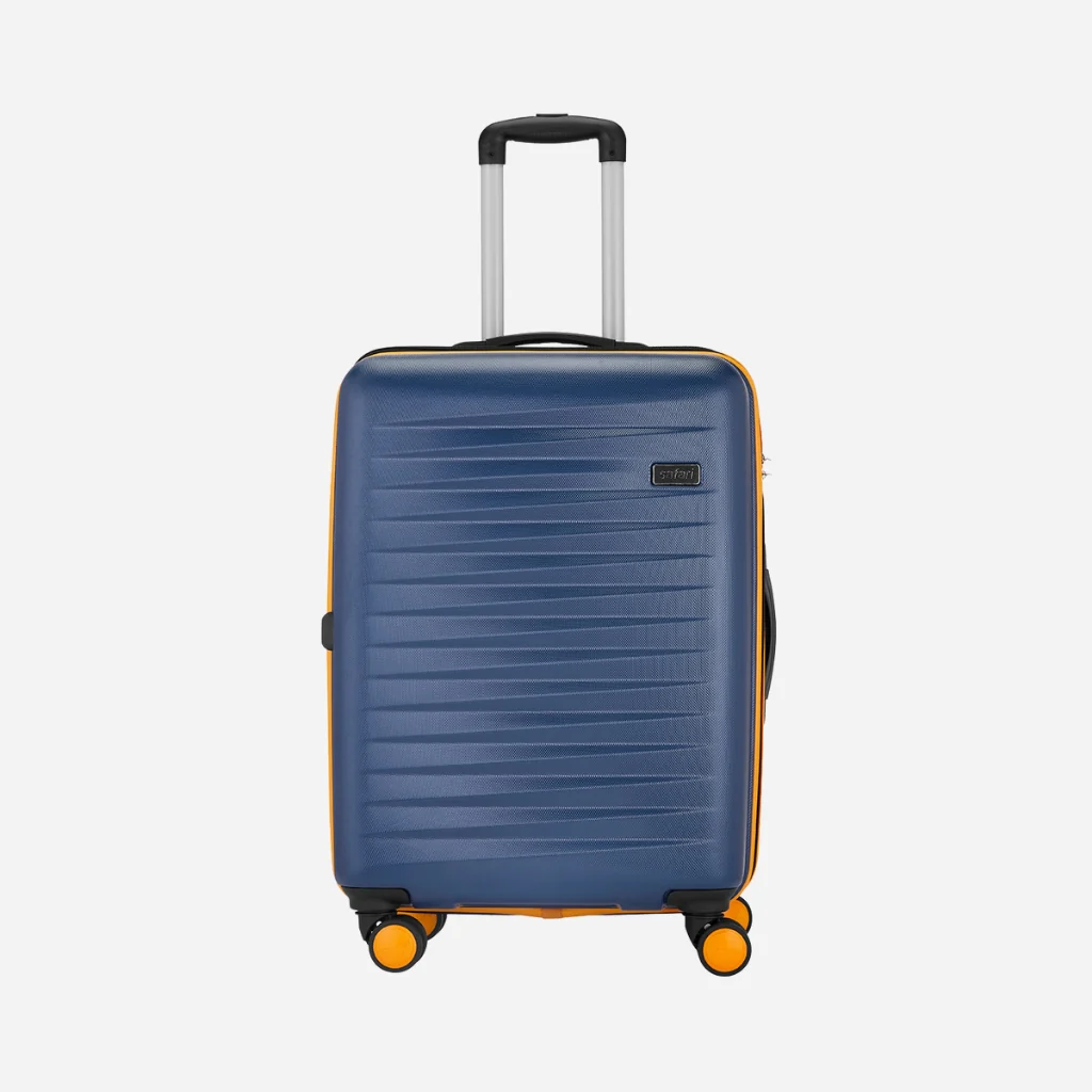 Safari Defender Graphic Blue Trolley Bag with TSA lock and Dual Wheels - Image 25