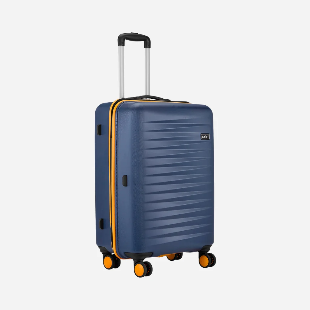 Safari Defender Graphic Blue Trolley Bag with TSA lock and Dual Wheels - Image 26