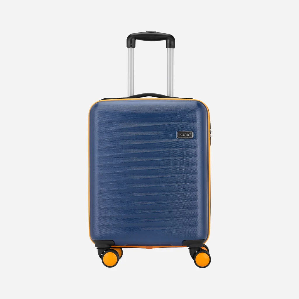 Safari Defender Graphic Blue Trolley Bag with TSA lock and Dual Wheels - Image 9