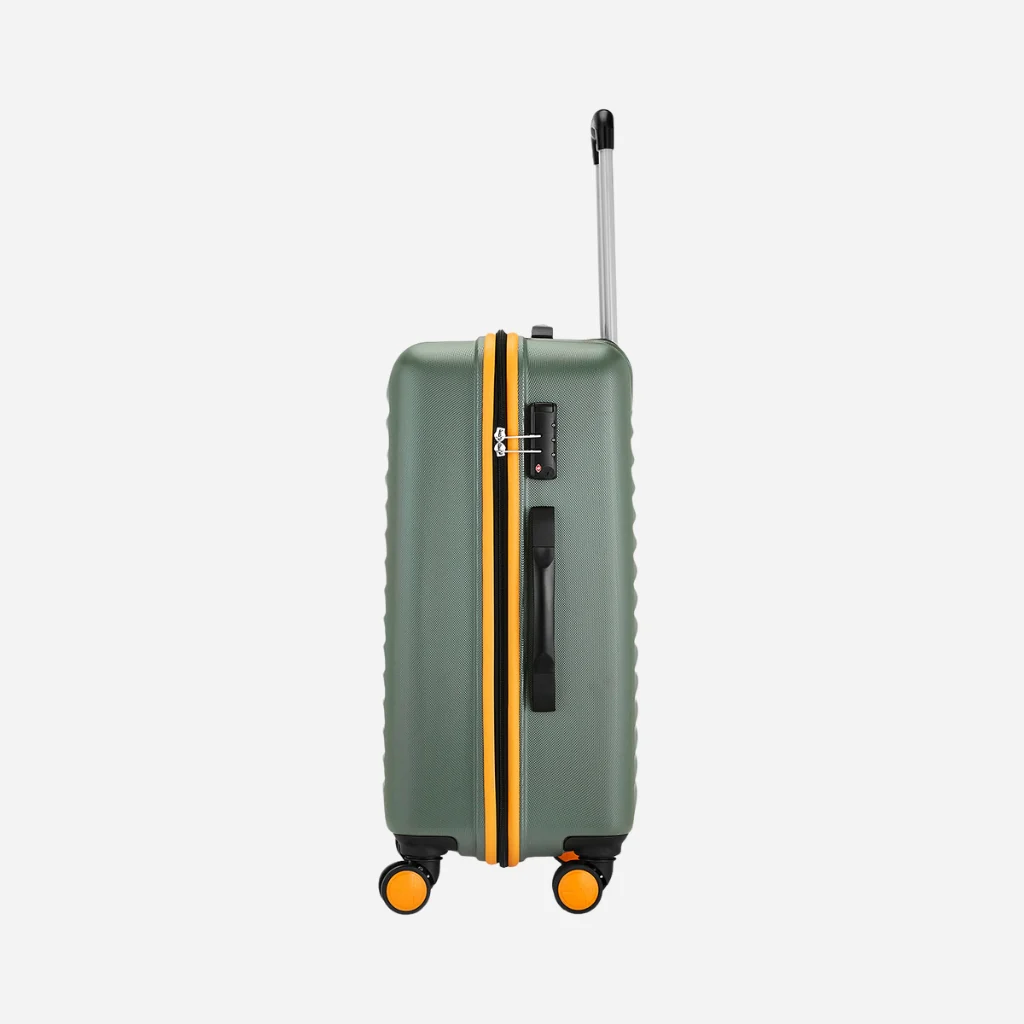 Safari Defender Thyme Green Trolley Bag with TSA lock and Dual Wheels - Image 43