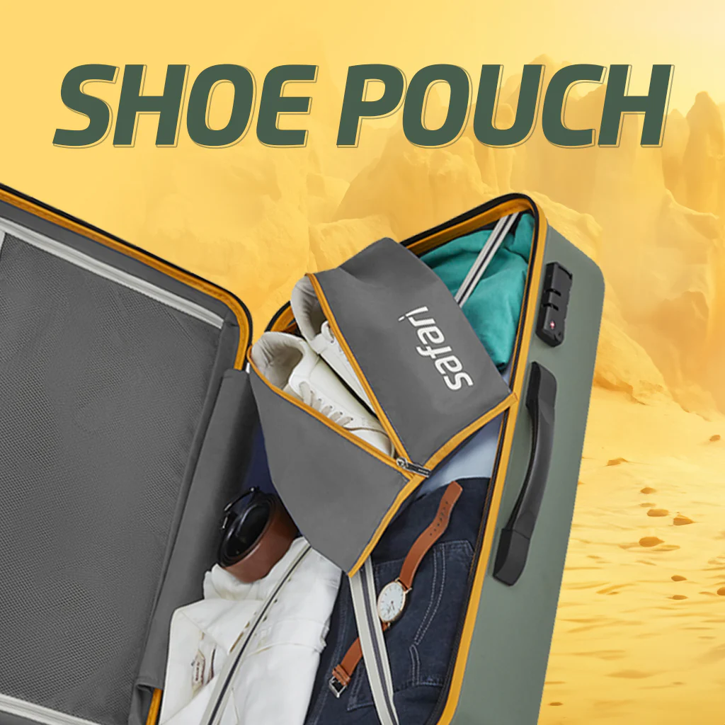 Safari Defender Thyme Green Trolley Bag with TSA lock and Dual Wheels - Image 21