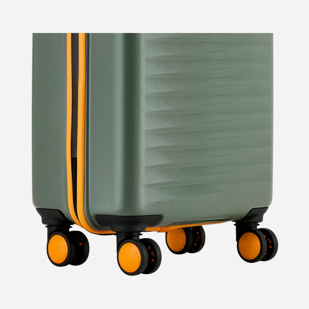 Safari Defender Thyme Green Trolley Bag with TSA lock and Dual Wheels - Image 14