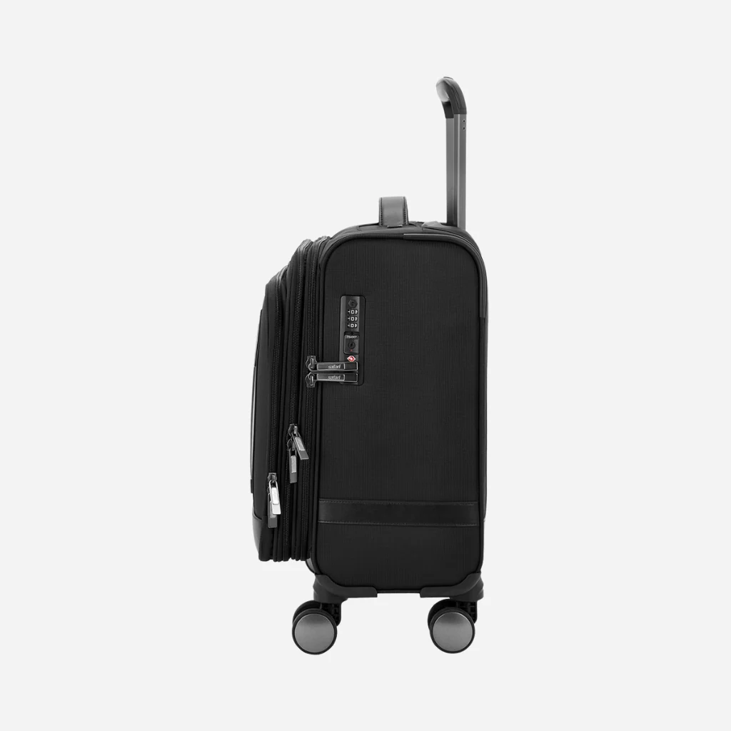 Safari Falcon Black Overnighter Laptop Trolley Bag with TSA Lock and Detailed Interior. - Image 11