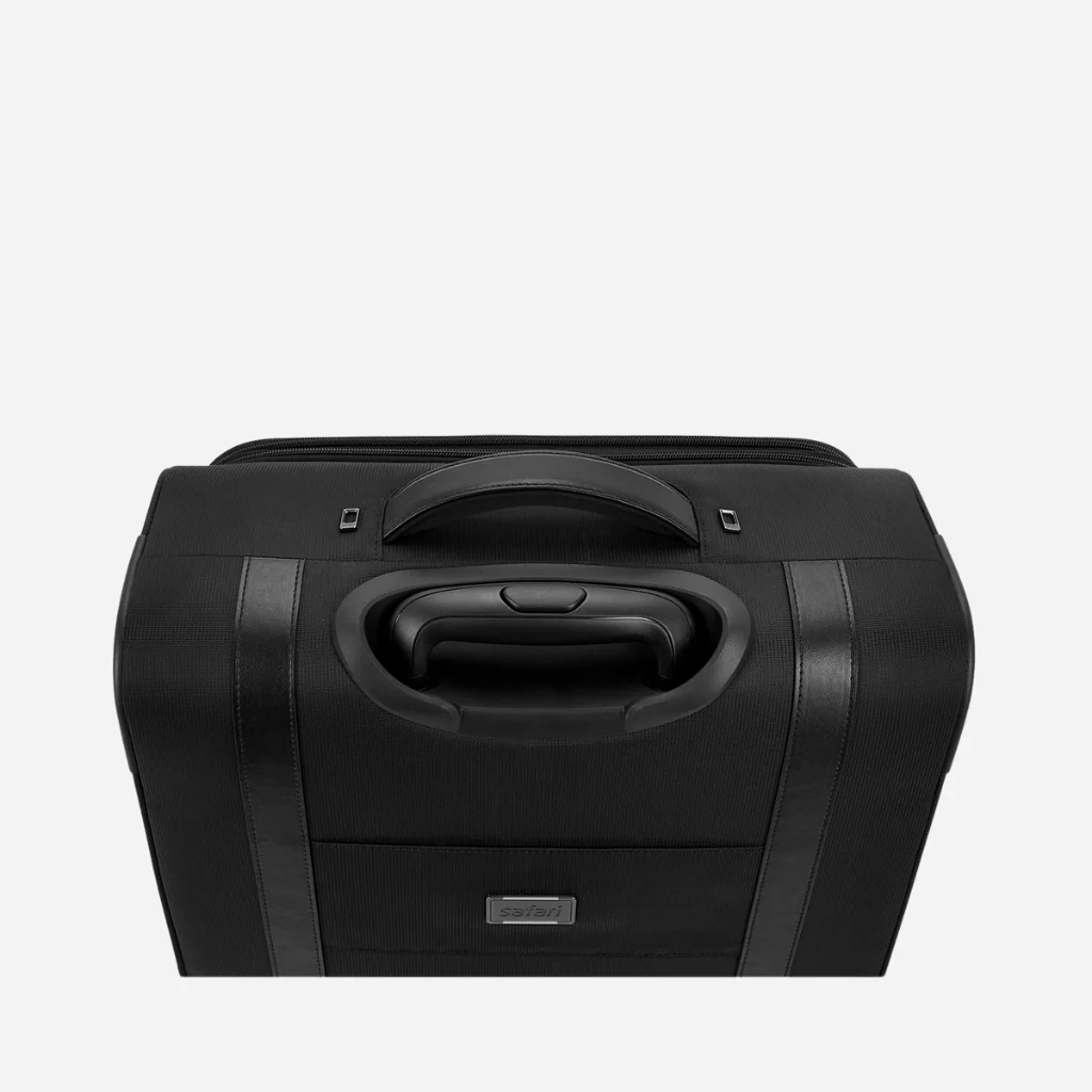 Safari Falcon Black Overnighter Laptop Trolley Bag with TSA Lock and Detailed Interior. - Image 14