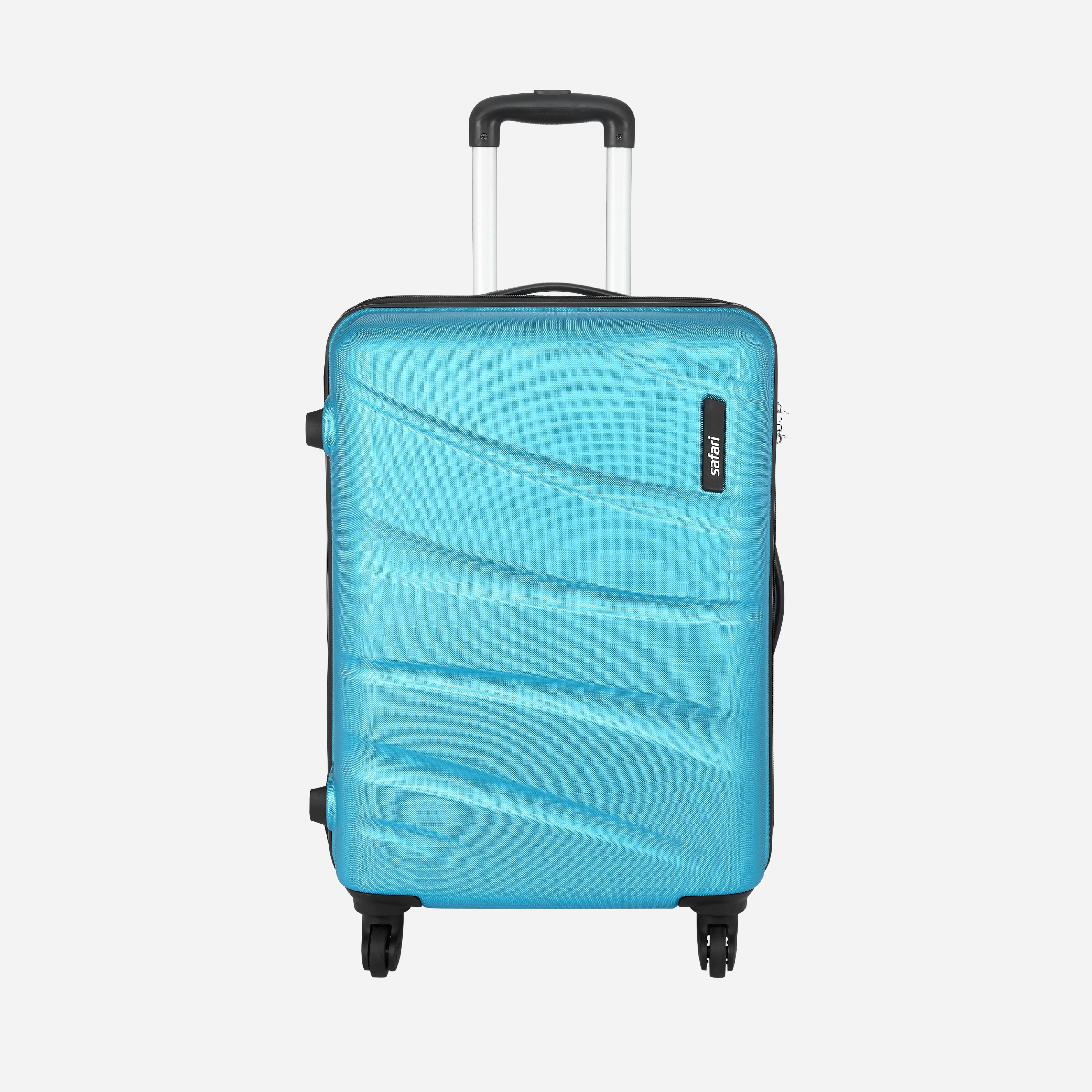 Safari Flo Secure Teal Trolley Bag with 360° Wheels - Image 10