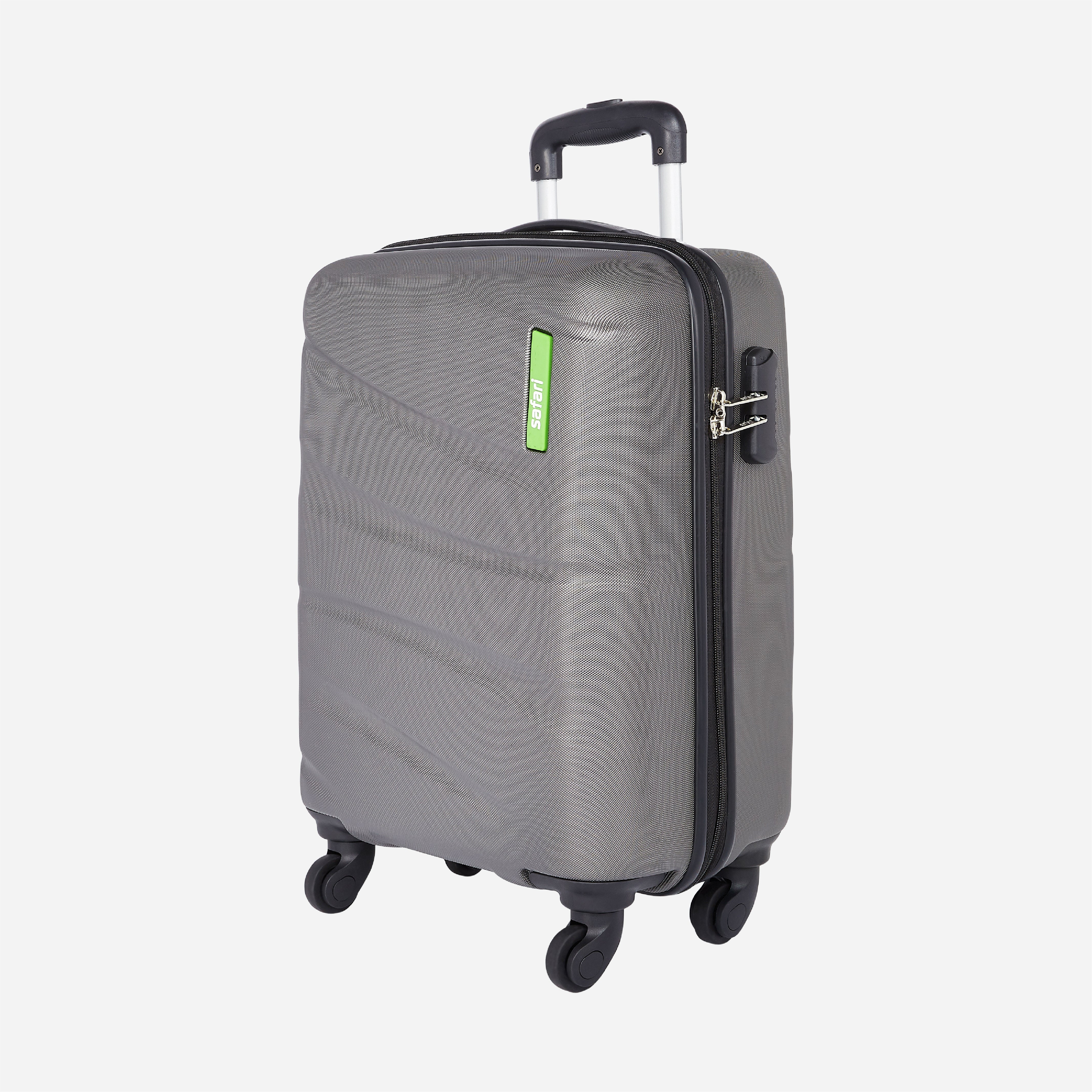Safari Flo Secure Gun Metal Trolley Bag with 360° Wheels - Image 16
