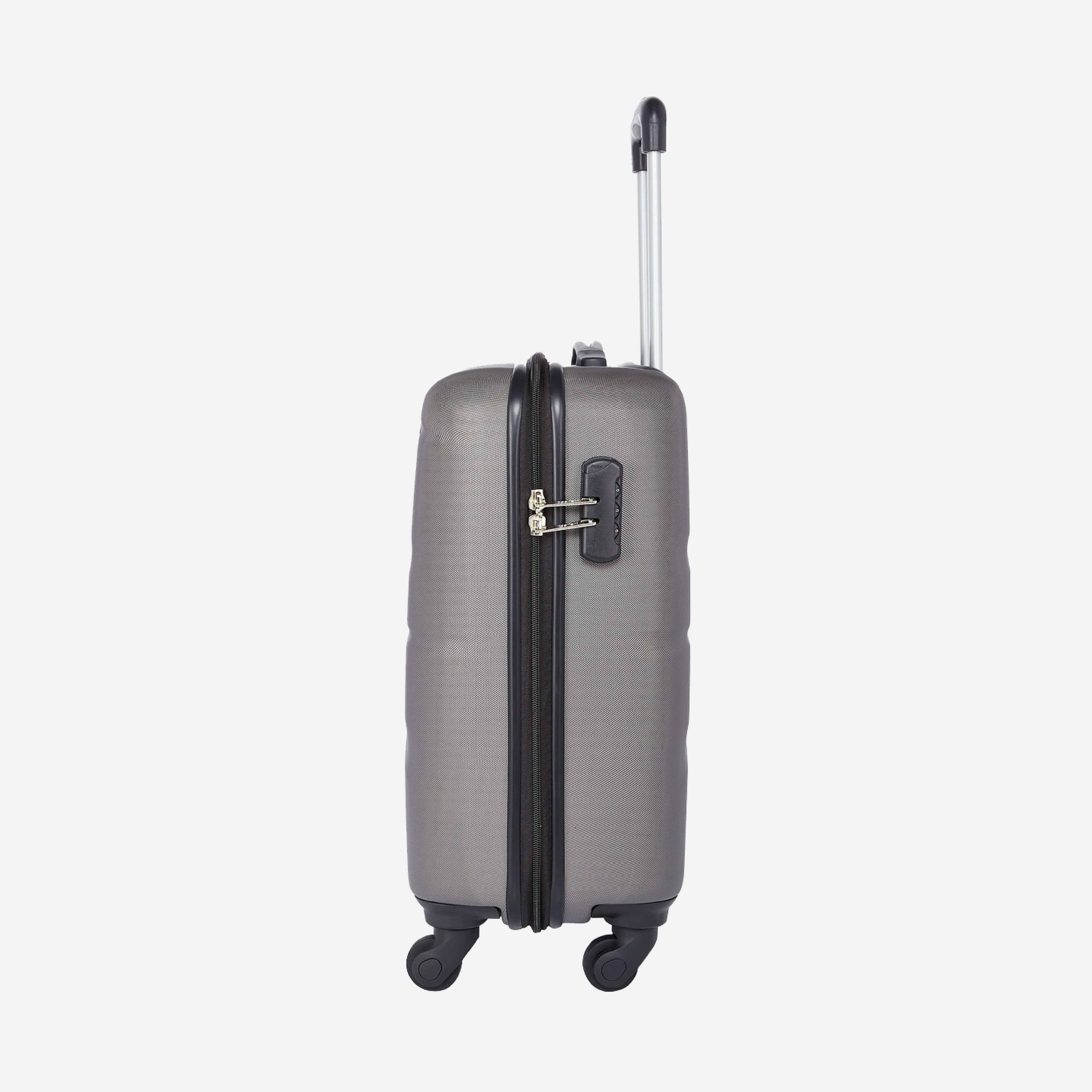 Safari Flo Secure Gun Metal Trolley Bag with 360° Wheels - Image 6