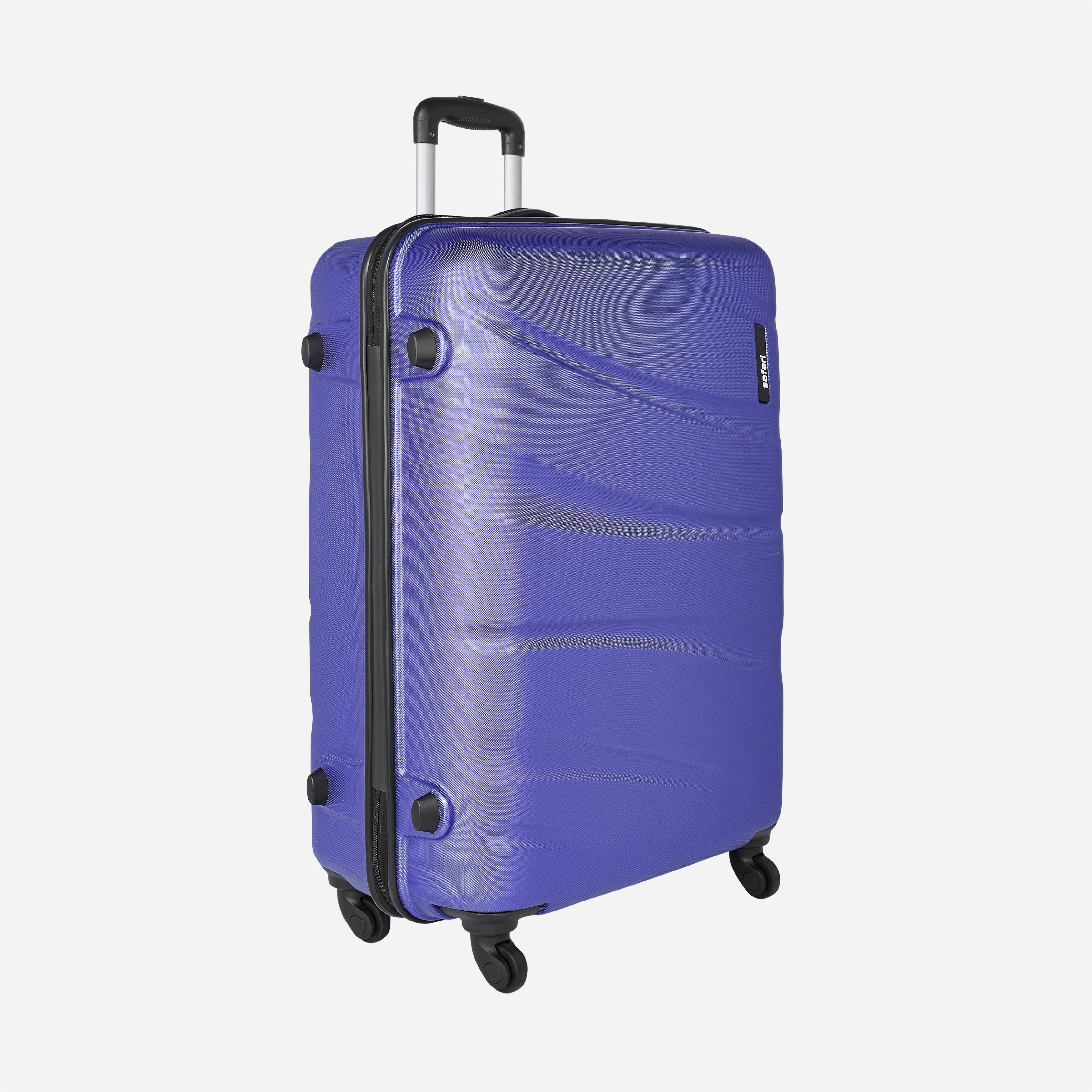 Safari Flo Secure Metallic Purple Trolley Bag with 360° Wheels - Image 18