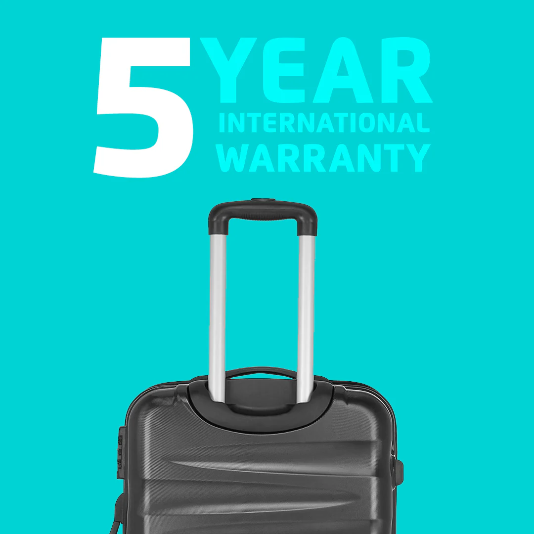 Safari Ngage Set of 3 Gun Metal Trolley Bags with 360° Wheels - Image 9