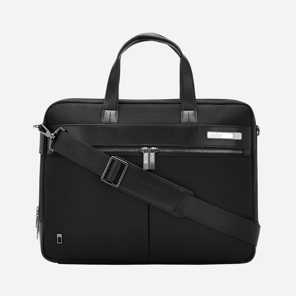 Safari Noble Messenger Bag with Dual compartments - Black - Image 6