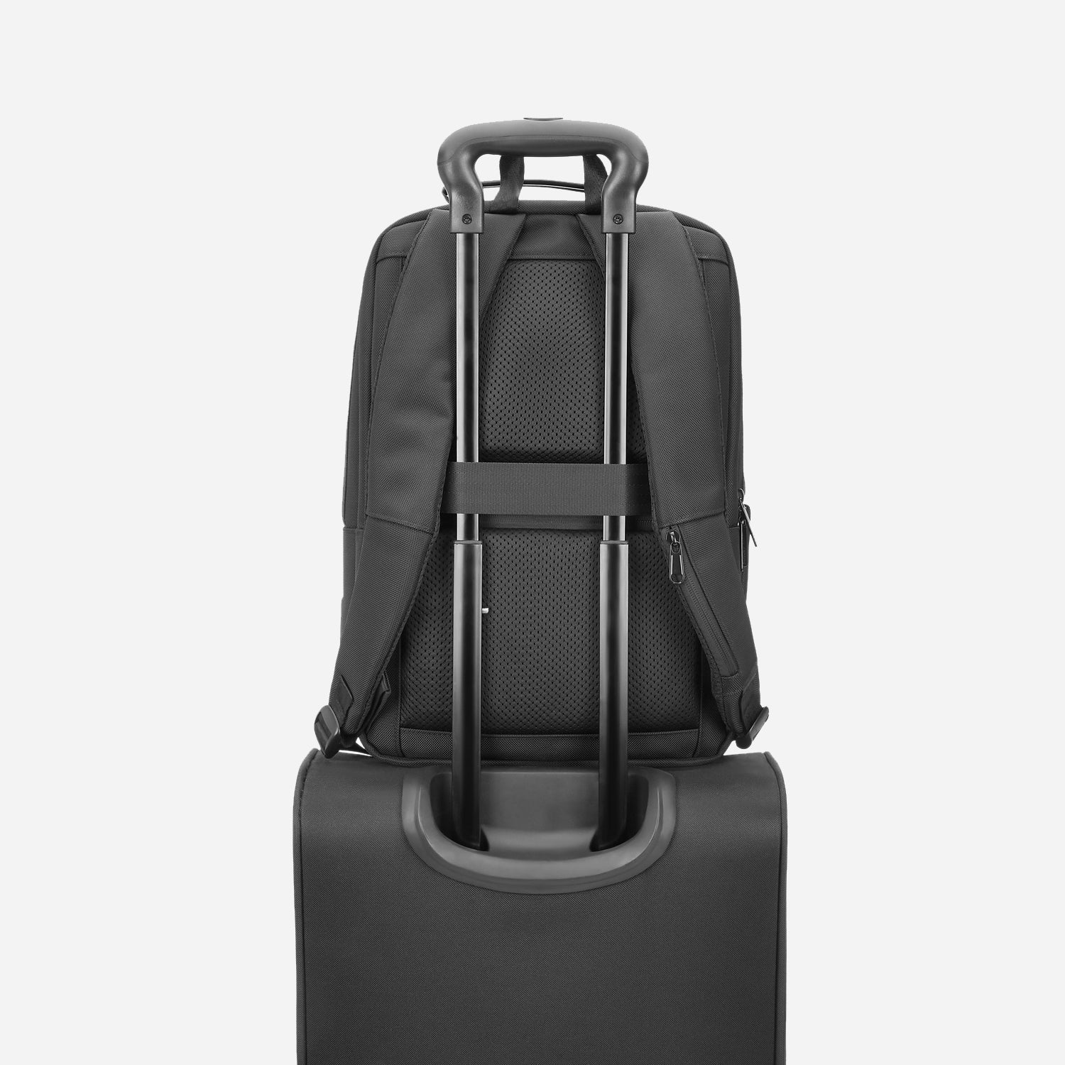 Safari Ritz 16L Black Formal Backpack with USB Port, Hidden Pockets, and Trolley Sleeve - Image 11