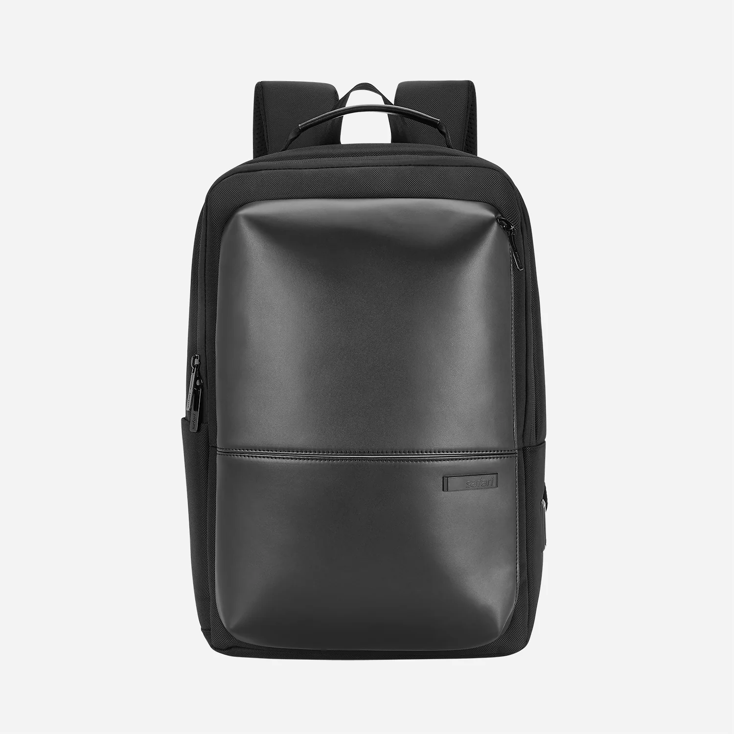Safari Ritz 16L Black Formal Backpack with USB Port, Hidden Pockets, and Trolley Sleeve - Image 3