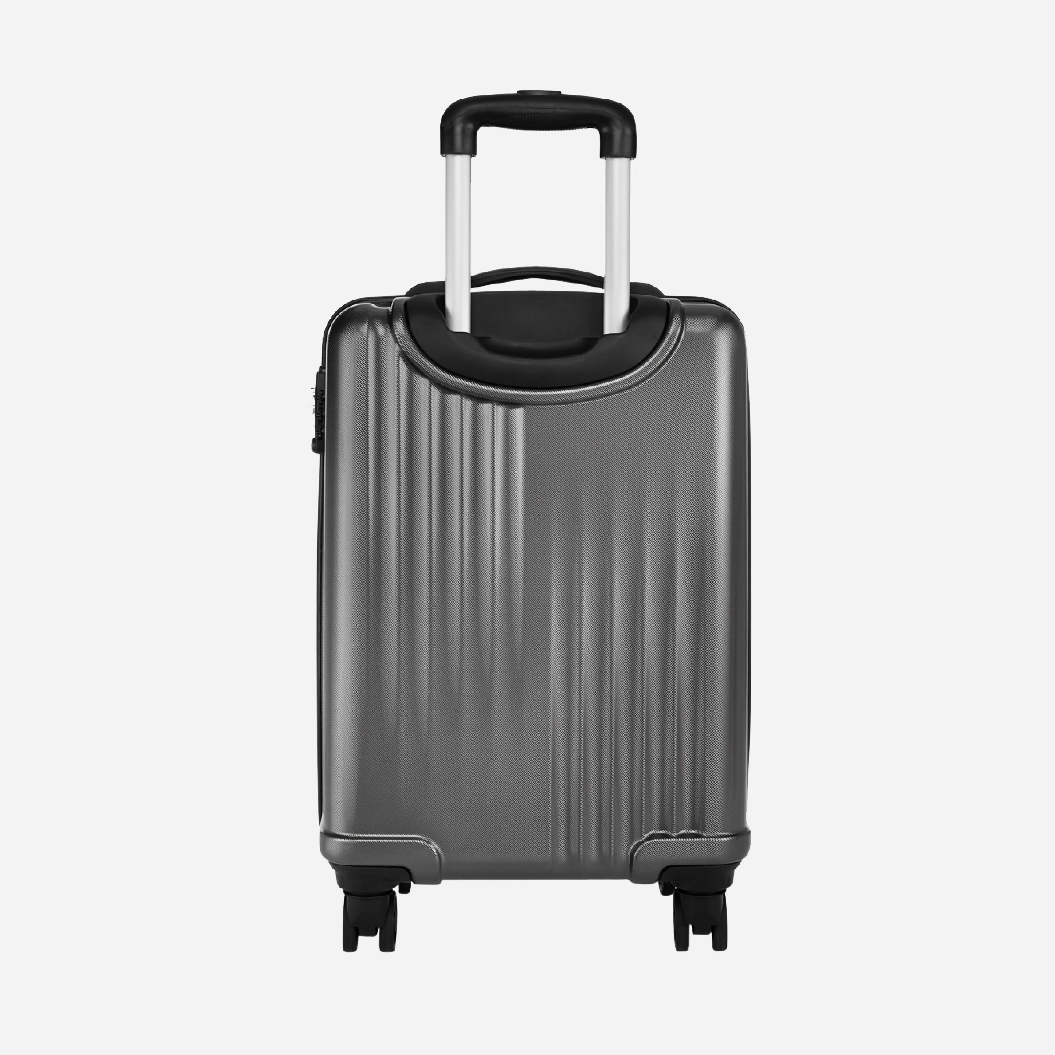 Safari Ryder Gun Metal Trolley Bag With TSA Lock and Dual Wheels - Image 20