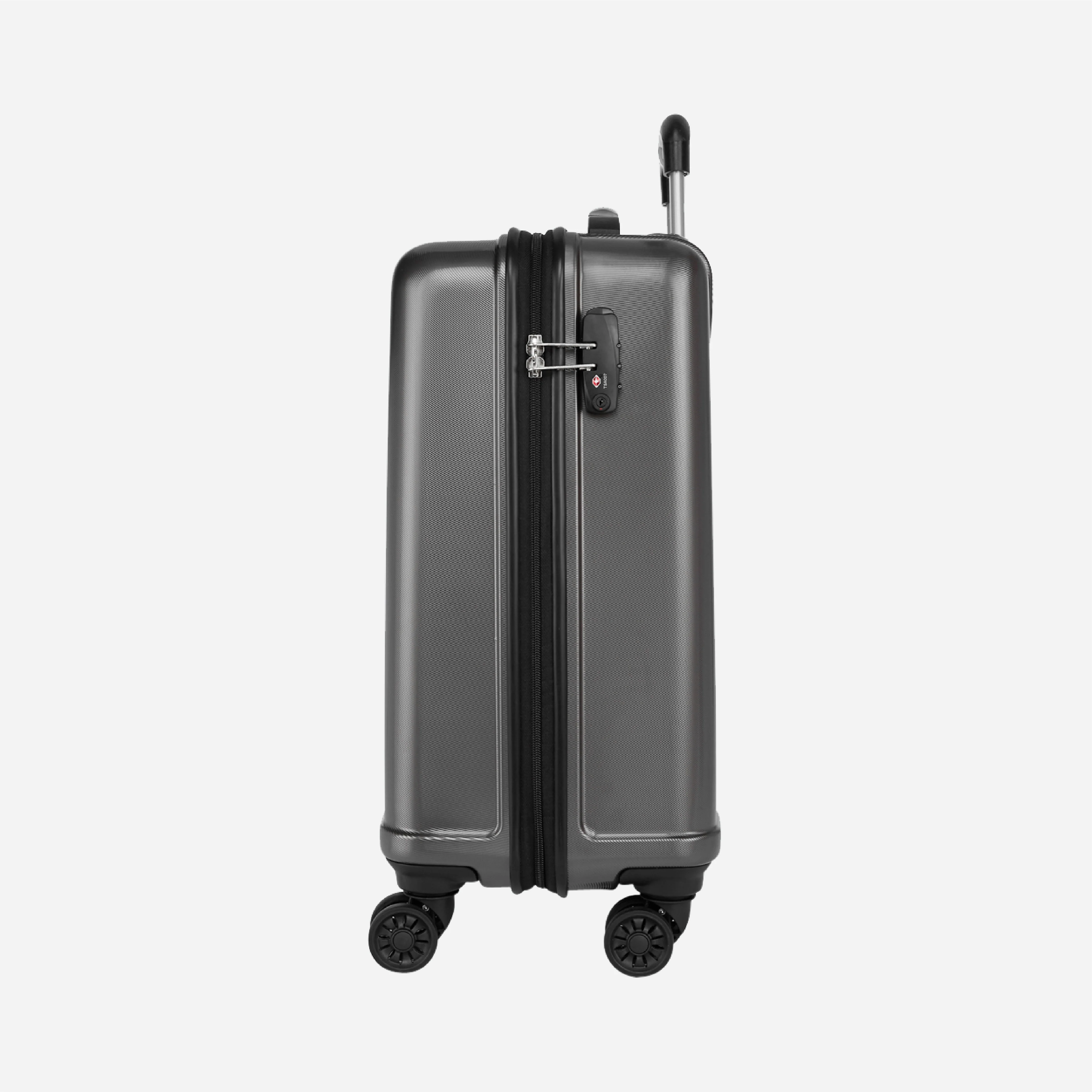 Safari Ryder Gun Metal Trolley Bag With TSA Lock and Dual Wheels - Image 33