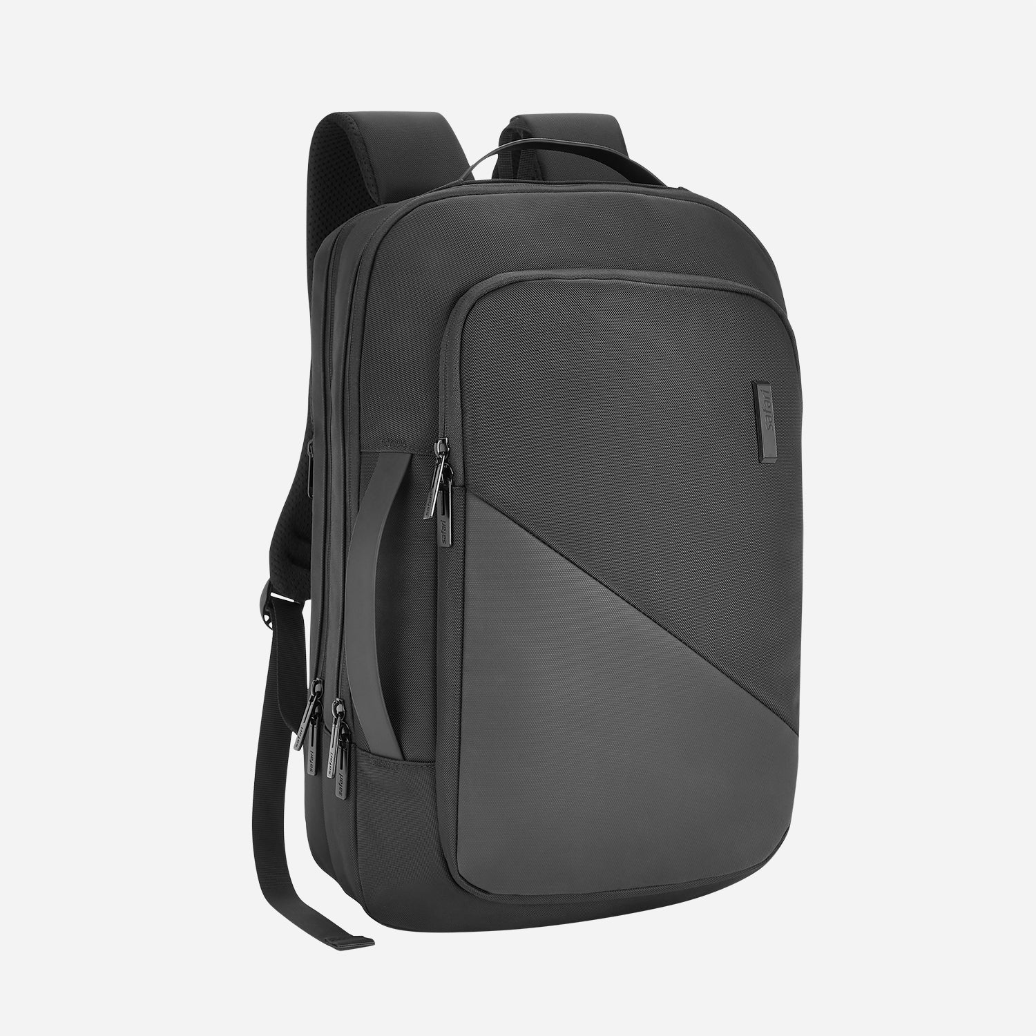 Safari Sage 19L Black Formal Backpack with USB Port, Premium Fabric, Multiple Handles and Sunglass Loop - Image 4