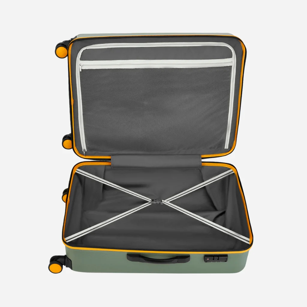 Safari Defender Thyme Green Trolley Bag with TSA lock and Dual Wheels - Image 31