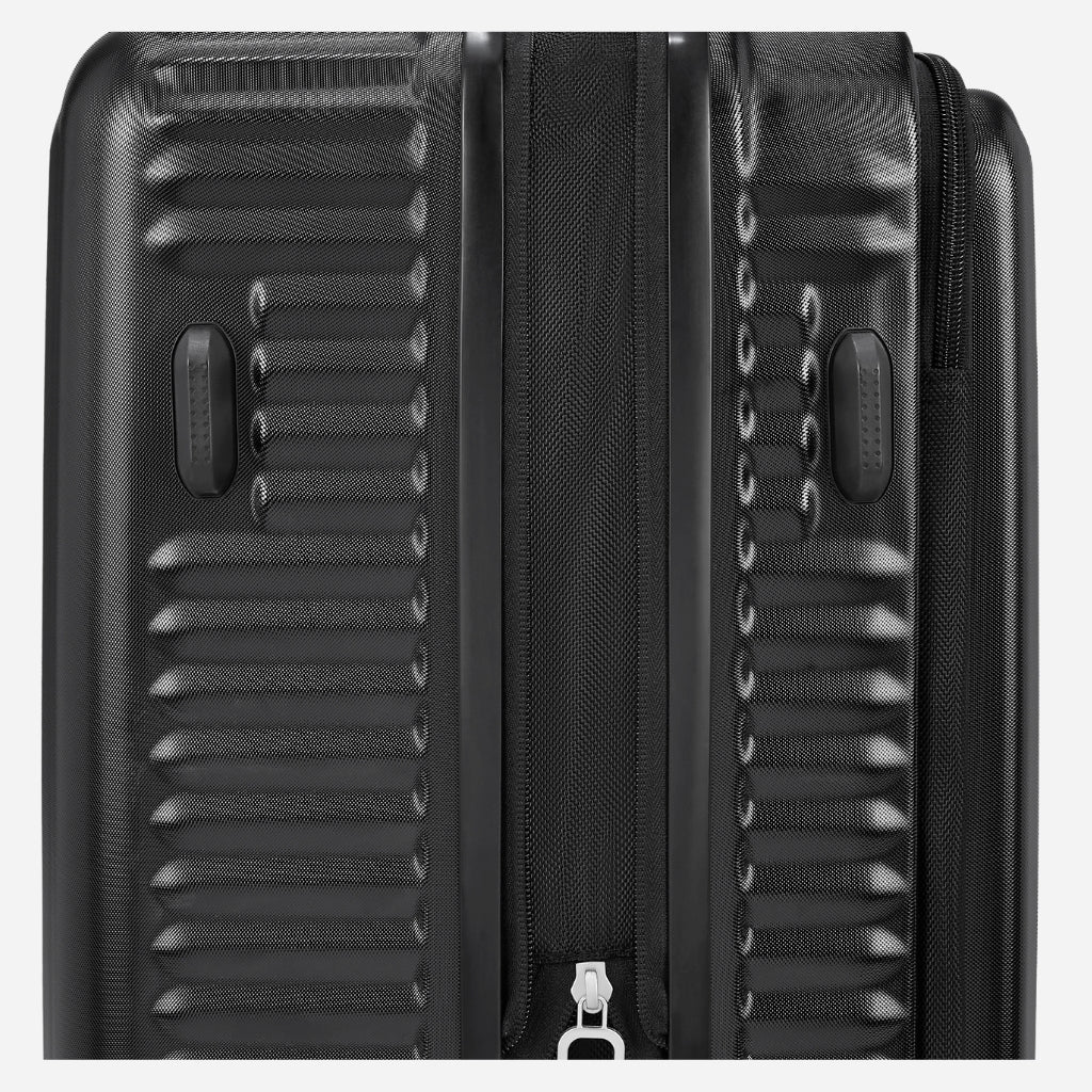 Safari Select Recoil Black Large Front opening Trolley Bag with Expander, TSA Lock, Dual wheels and Anti-Theft Zipper - Image 7