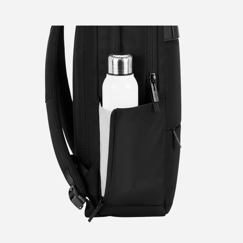 Safari Select Smart 15L Black Formal Backpack with Laptop Sleeve - Image 12