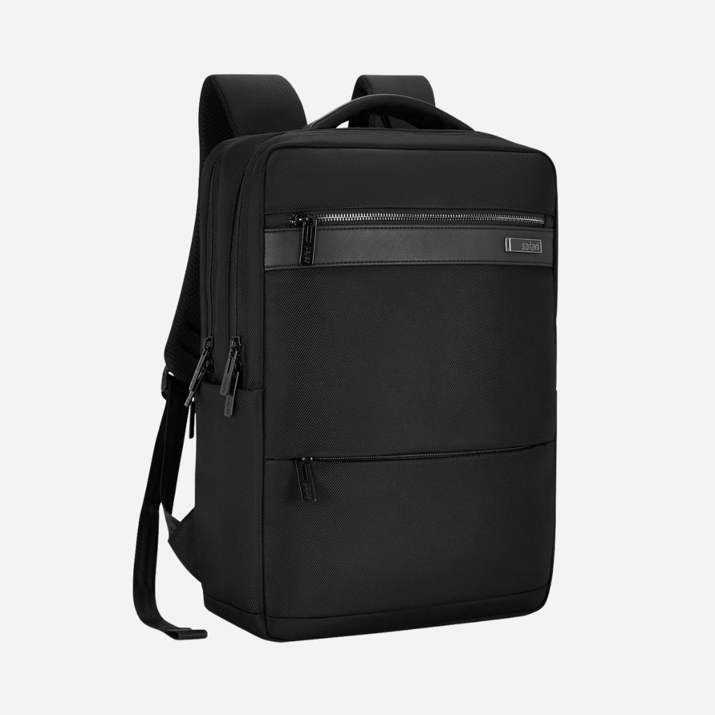 Safari Select Smart 15L Black Formal Backpack with Laptop Sleeve - Image 7