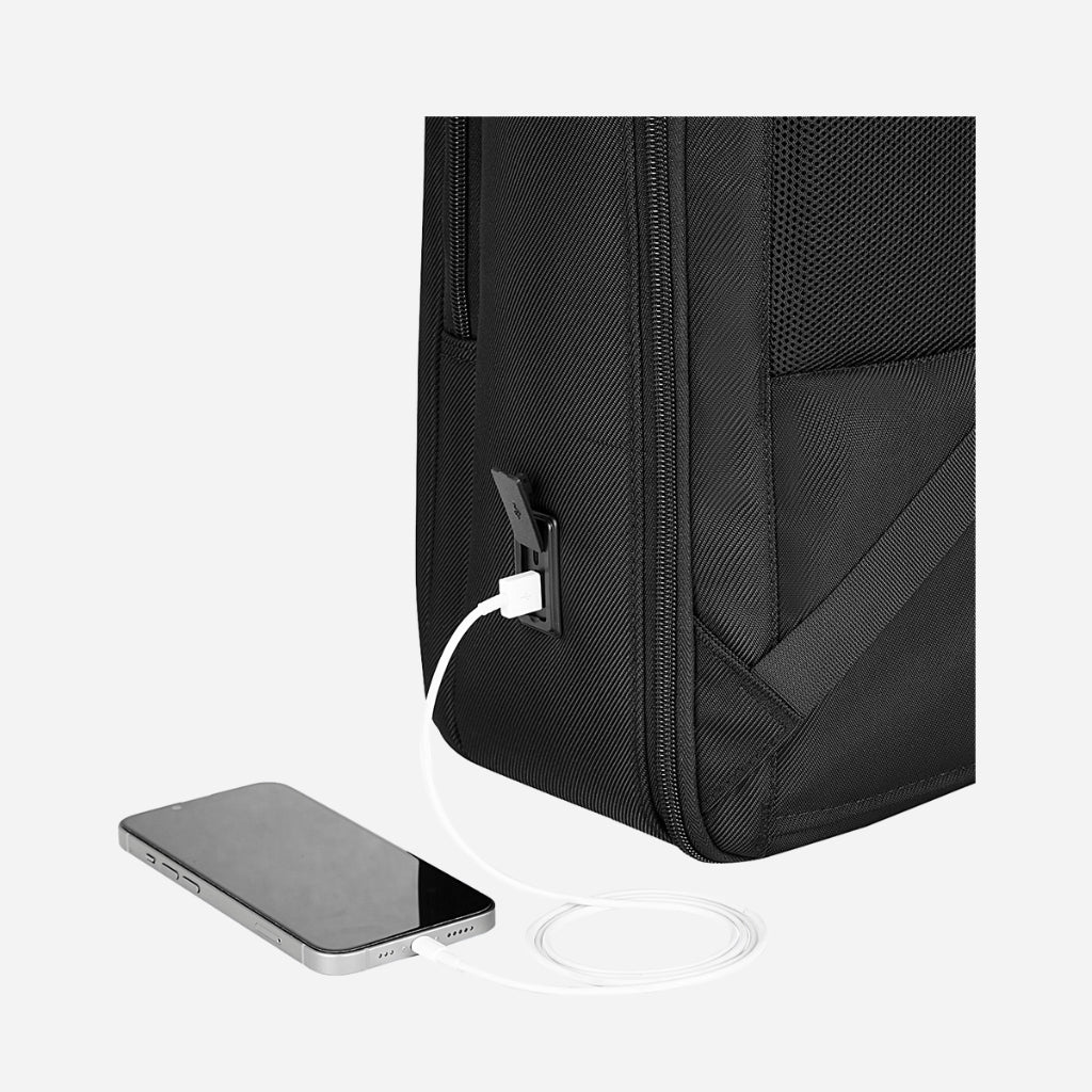 Safari Select Supreme 19L Black Formal Backpack with Laptop Sleeve - Image 11