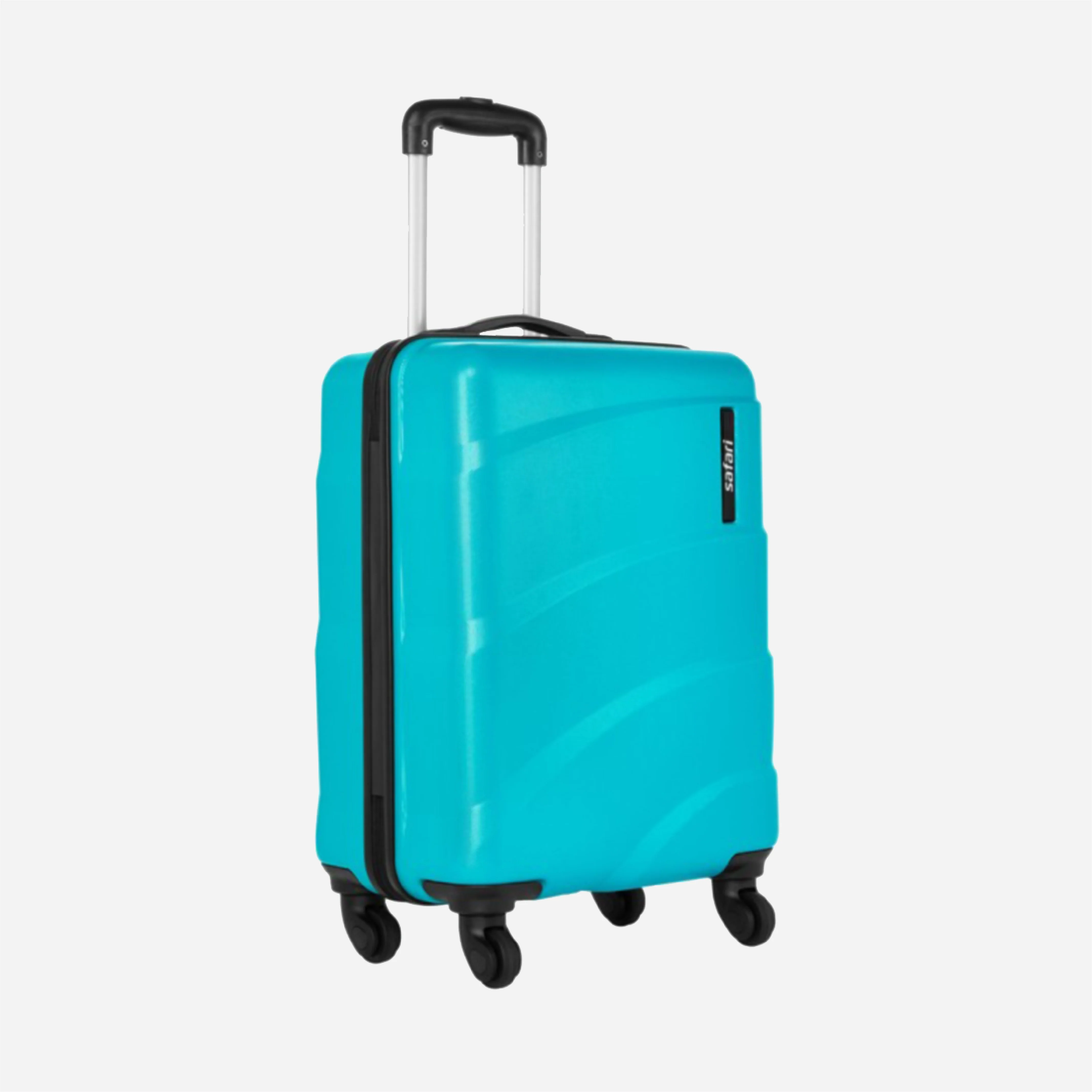 Safari Sway Set of 2 Cyan Trolley Bags with 360° Wheels - Image 13