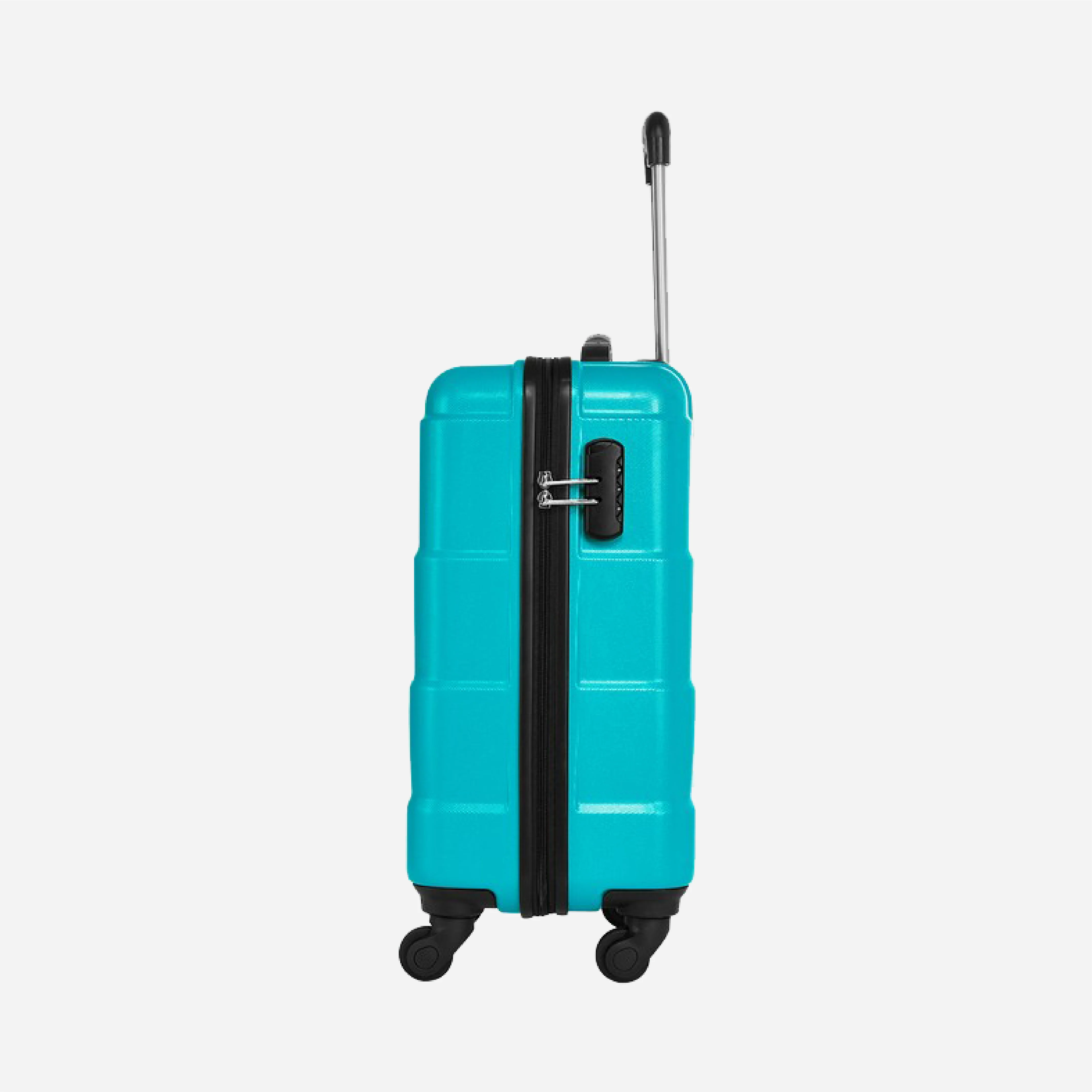Safari Sway Set of 2 Cyan Trolley Bags with 360° Wheels - Image 14