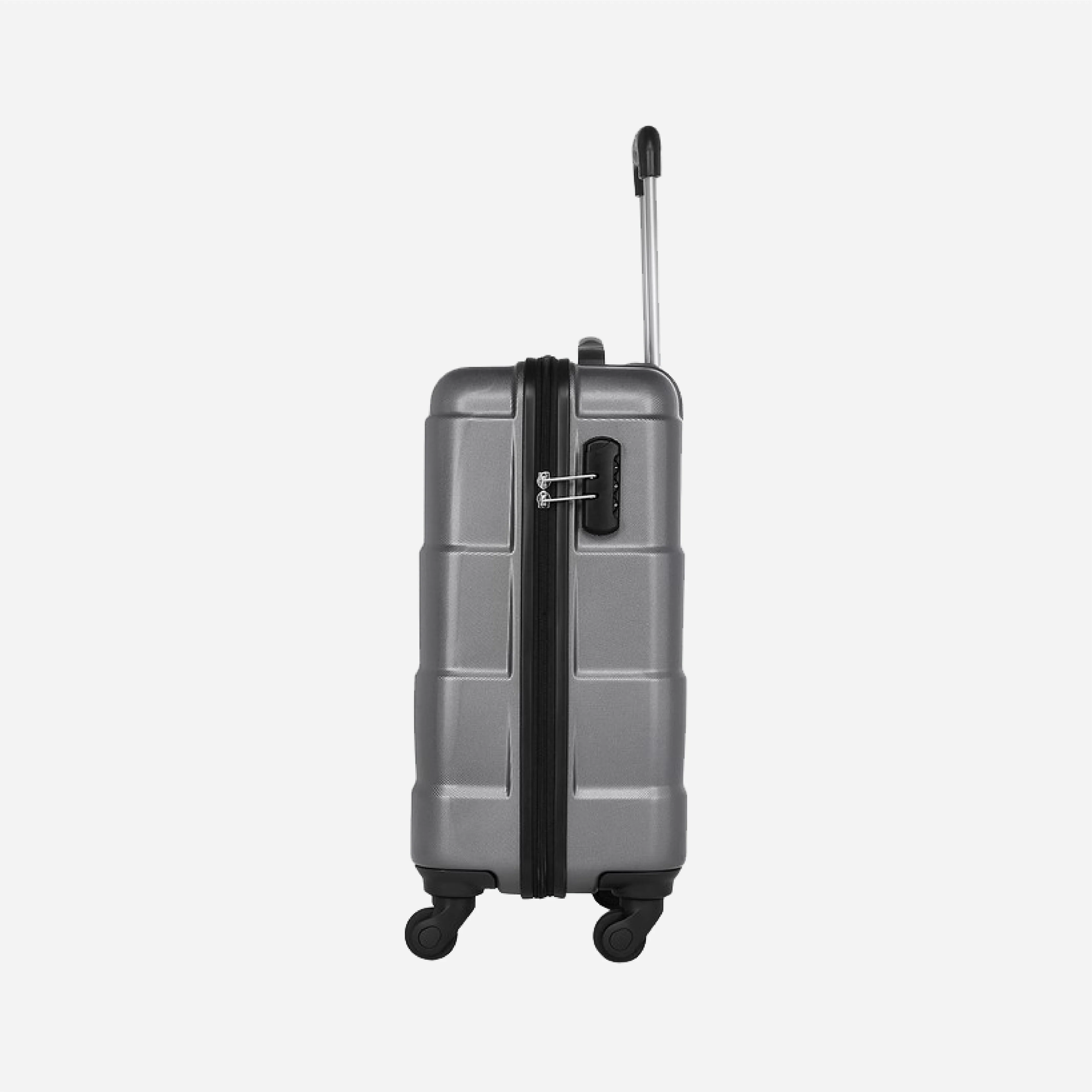 Safari Sway Set of 2 Gun Metal Trolley Bags with Organised Interiors - Image 12
