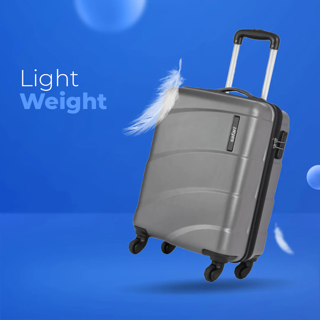 Safari Sway Set of 2 Gun Metal Trolley Bags with Organised Interiors - Image 6