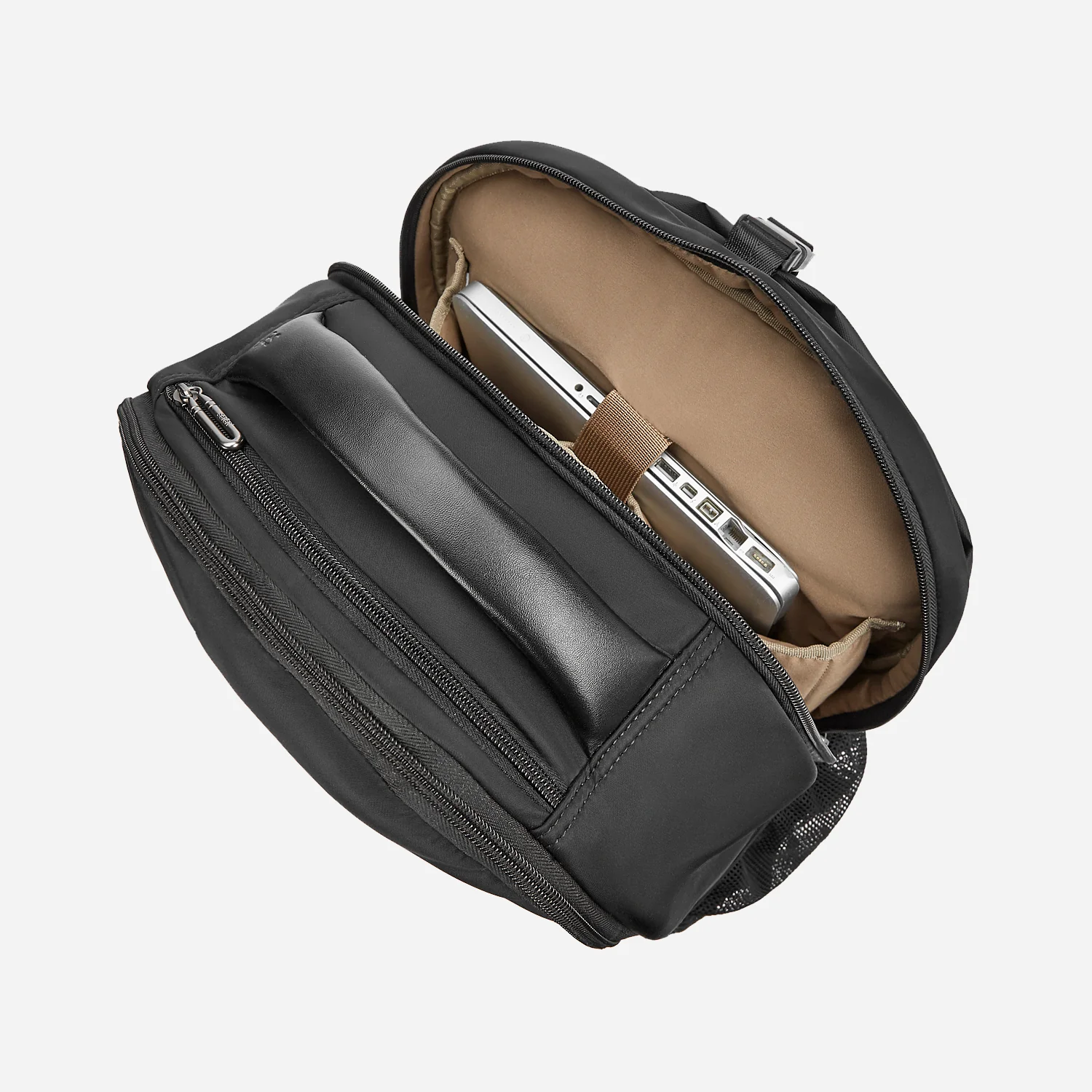 Safari Trooper 20L Black Travel Backpack with Trolley Bag - Image 12