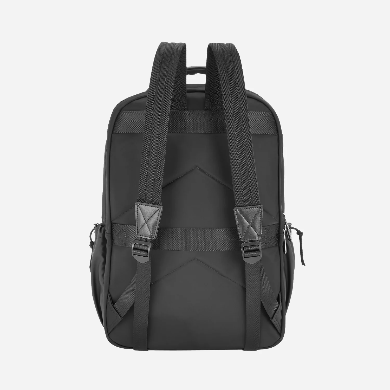Safari Trooper 20L Black Formal Backpack with Premium Nylon Fabric, Name Tag and Trolley Sleeve - Image 13