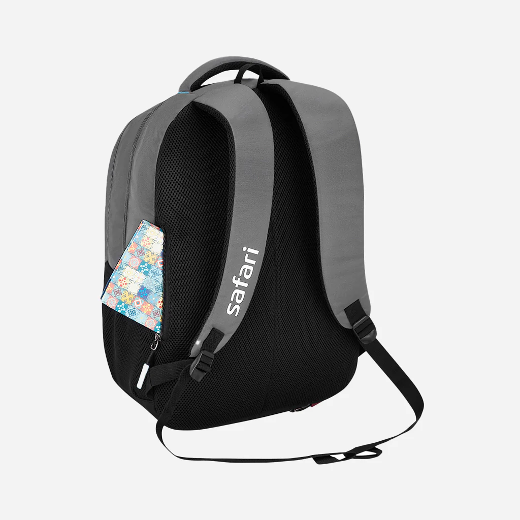 Safari Vogue 3 37L Black Laptop Backpack With Raincover - Image 6