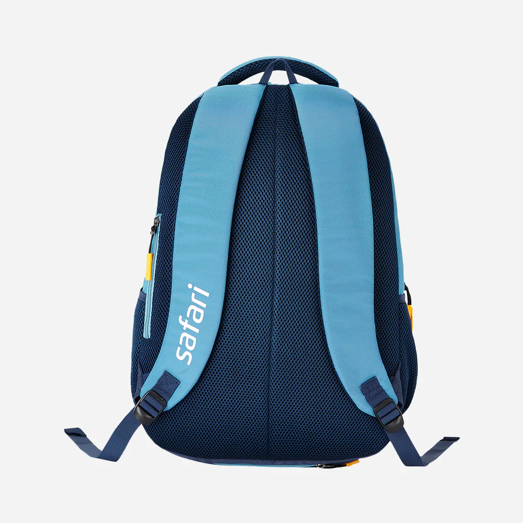 Safari Vogue 3 37L Blue Laptop Backpack With Raincover - Image 4