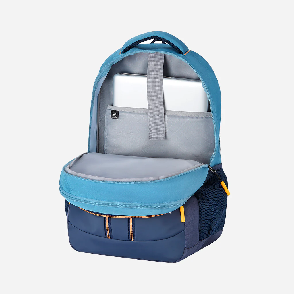 Safari Vogue 3 37L Blue Laptop Backpack With Raincover - Image 7