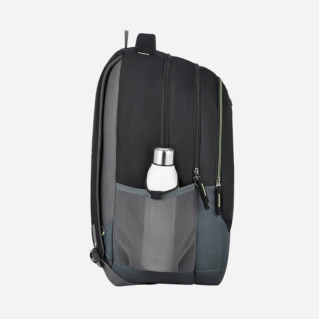 Safari Wing 13 37L Black School Backpack with Pencil Pouch - Image 5