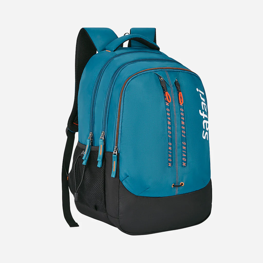 Safari Wing 13 37L Teal School Backpack with Pencil Pouch - Image 3