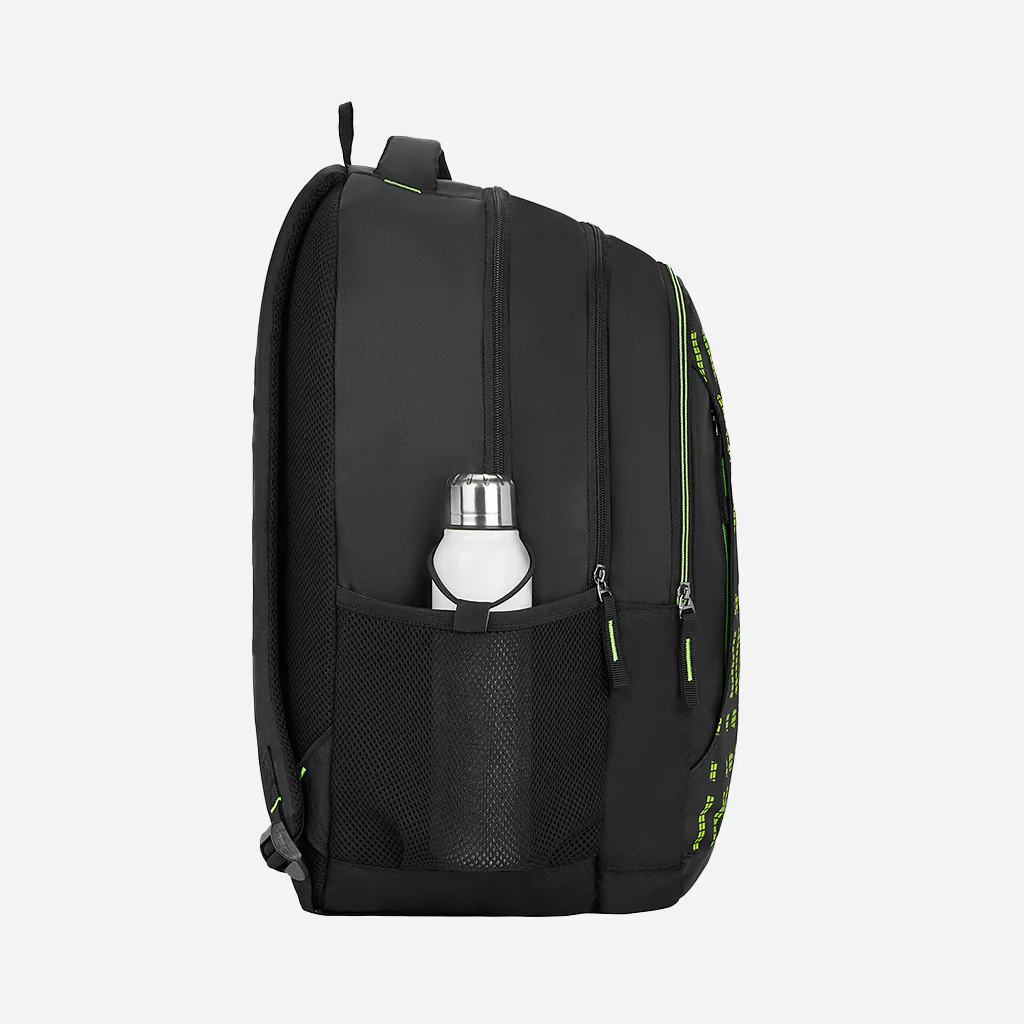 Safari Wing 14 37L Black School Backpack with Pencil Pouch - Image 5