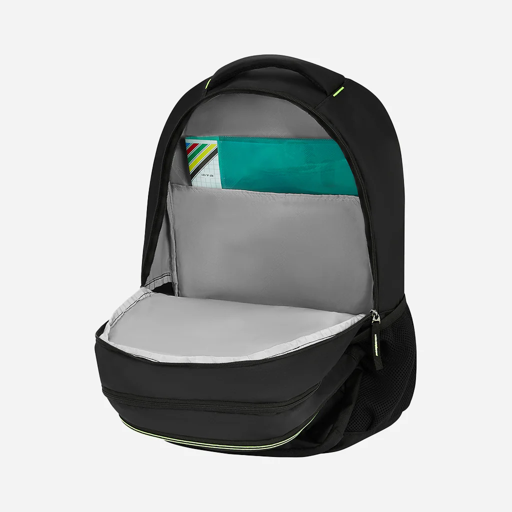 Safari Wing 14 37L Black School Backpack with Pencil Pouch - Image 7