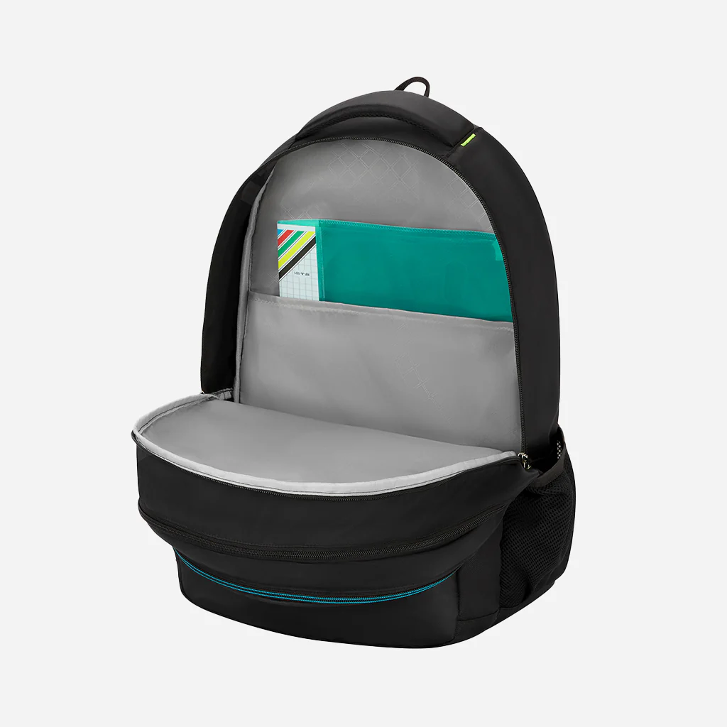 Safari Wing 15 37L Black School Backpack with Pencil Pouch - Image 7