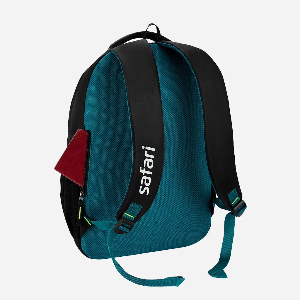 Safari Wing 15 37L Black School Backpack with Pencil Pouch - Image 8