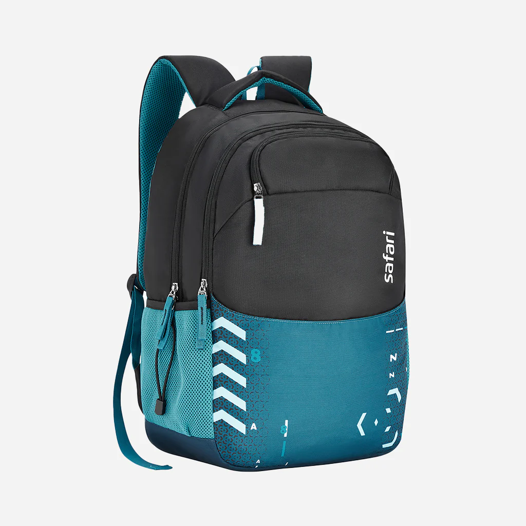 Safari Wing 16 37L Black School Backpack with Pencil Pouch - Image 3